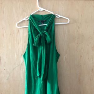 Banana republic neck tie sleeveless top